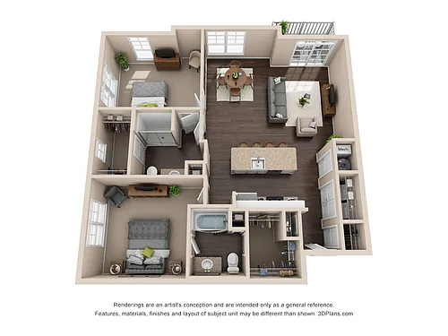 Floor plan The Kelley