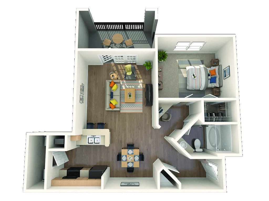 Floor plan A3 - The Lily