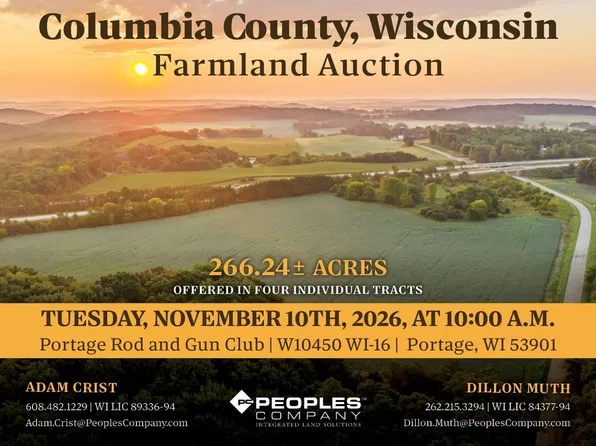 Hogan & Carroll Rd, Portage, WI 53901