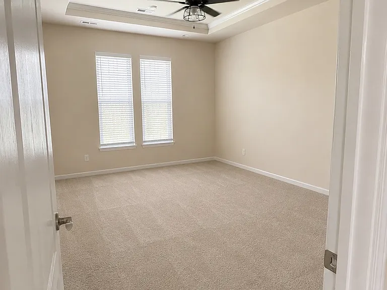Owner's Suite; downstairs with trey ceilings.