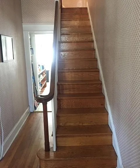 Stairs to second floor.