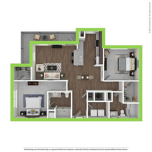Floor plan B2.P8