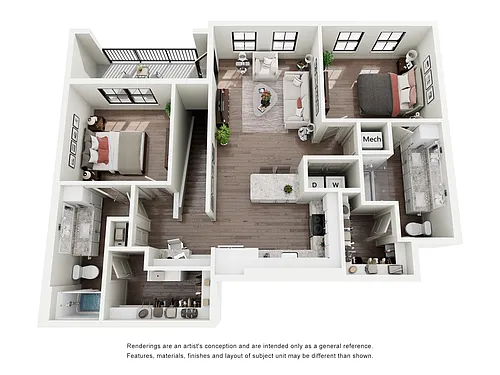 Floor plan B1