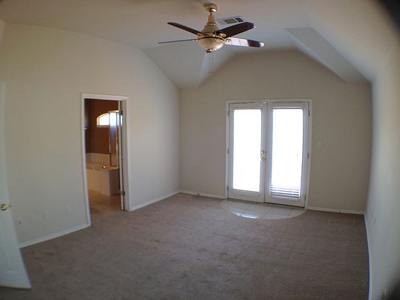 Master BR, doors to deck.