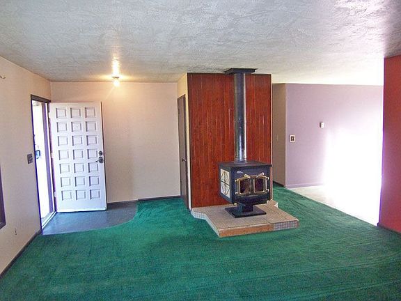 Living Room with Wood Stove