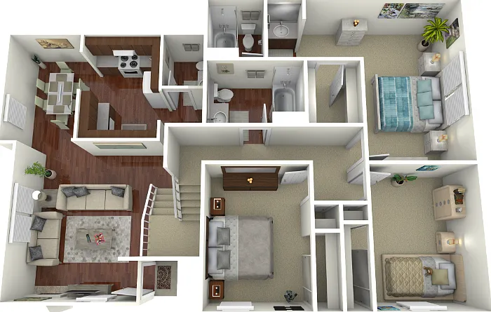 Plan G Floorplan Diagram