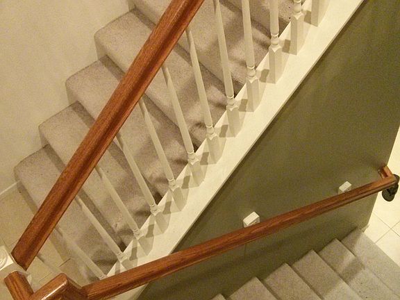 From attached garage