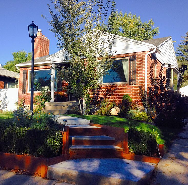 Front View Facing West