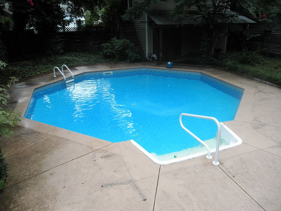 yard is clean