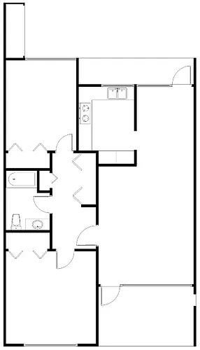 Floor plan 2X1