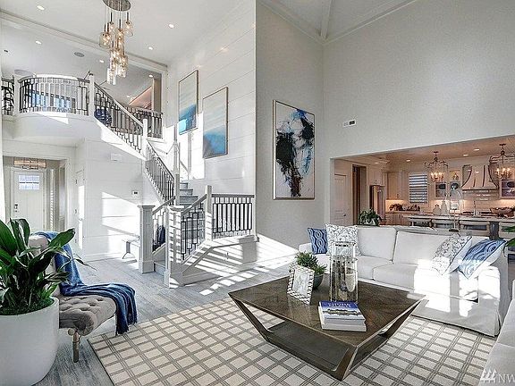Great room.  Photo not of actual home - may contain optional features.