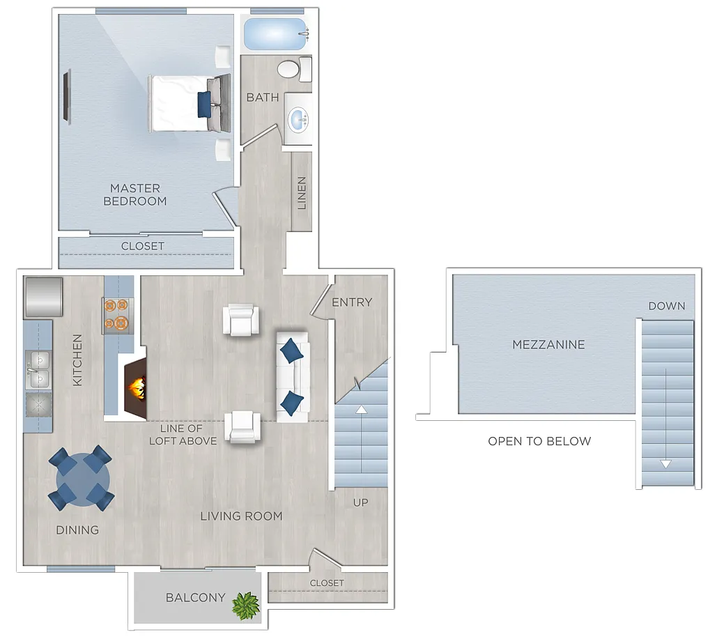Floor plan B