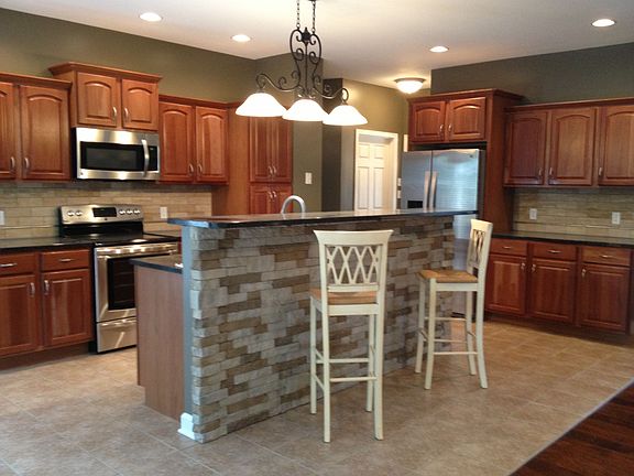 Stone work on Island