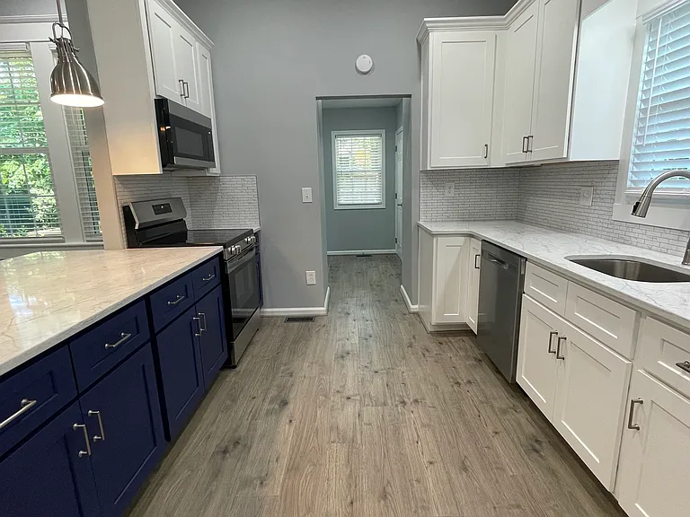 Kitchen to Laundry Room