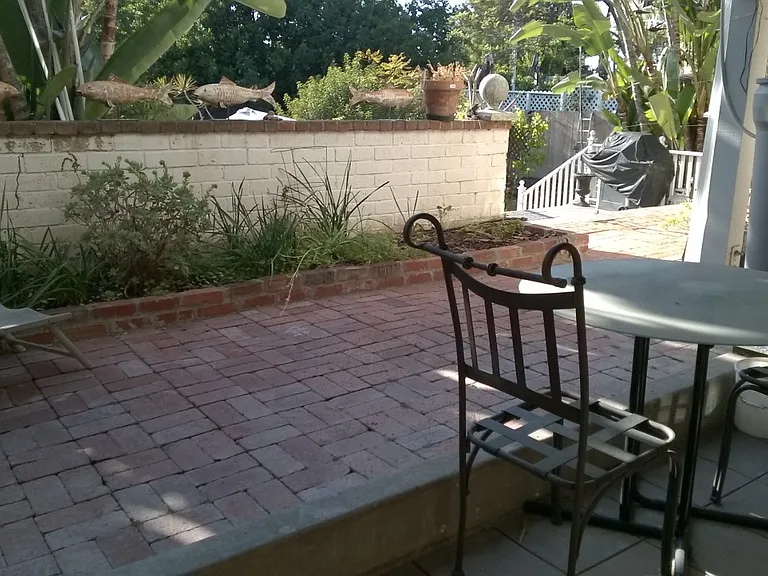 Outside patio