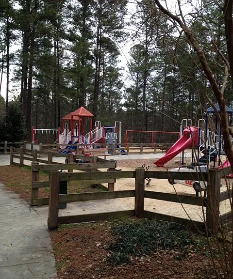 Tot lot at Shelley Lake