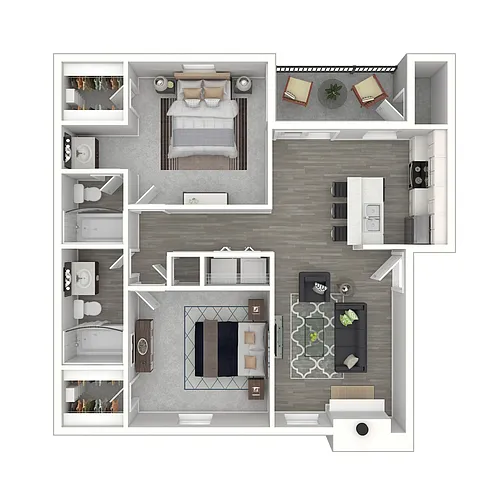 Floor plan B4 Traditional
