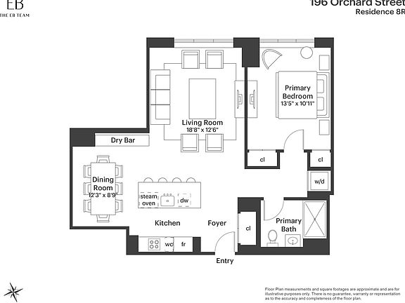 2nd image of 196 Orchard St APT 8R