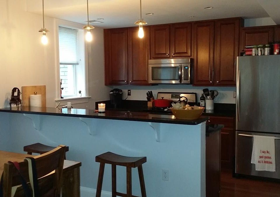 Open kitchen floor plan