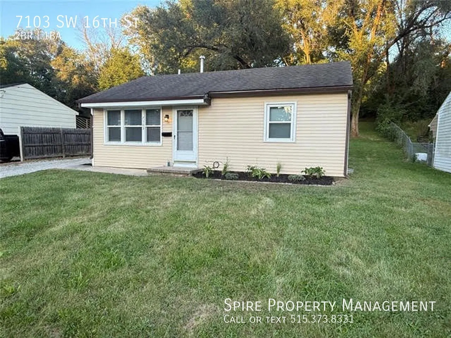 Updated South Side Gem with Open Views, Garage & Recent Upgrades! 7103 SW 16th St | Des Moines, IA — Photo 1