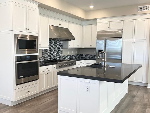 Lots and f cabinets and high end appliances