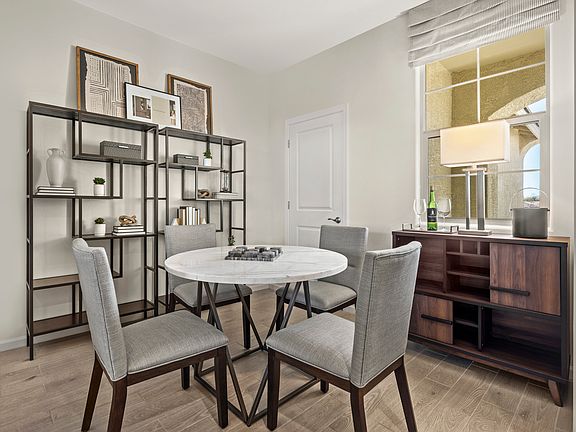 Convert the den into an office for work-from-home space.