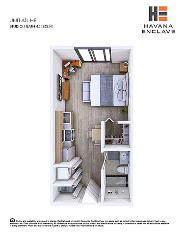 Floor plan A1L-HE