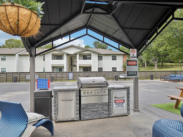 Outdoor entertainment area