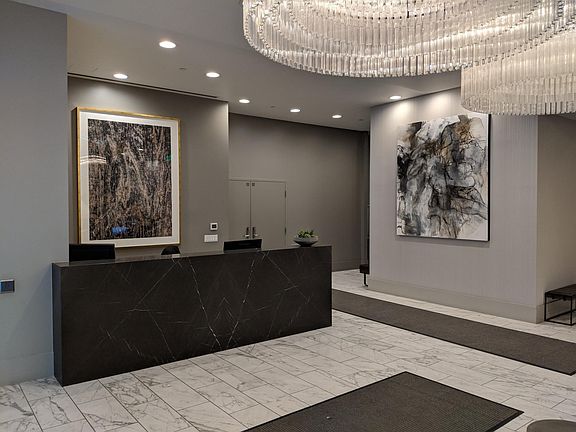 Lobby concierge desk