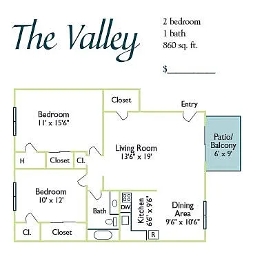 Floor plan The Valley