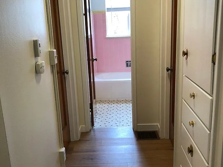 Hall to bath and bedrooms