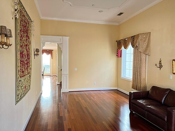 View of the living room from the doorway