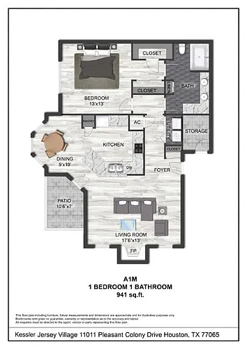 Floor plan A1M