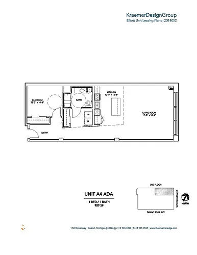 Floor plan The Arcade - ADA