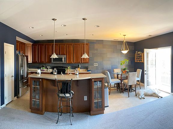 Beautiful kitchen and breakfast area with large open living room space too. Small walk out balcony.