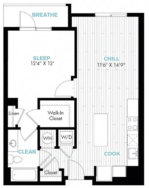 Floor plan A08