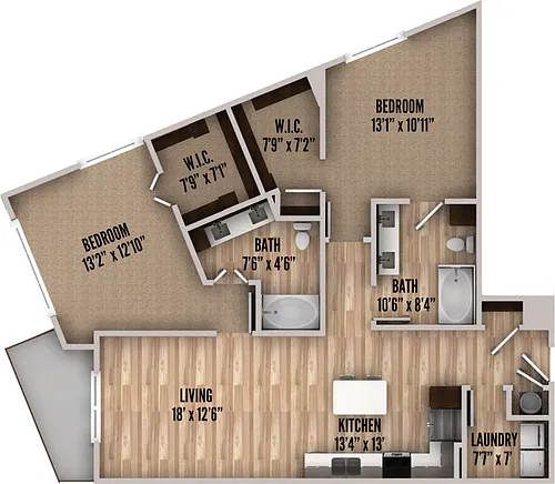 Floor plan B8