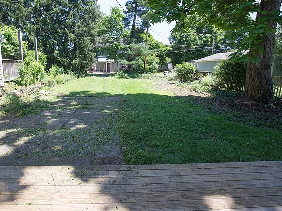 Back Deck and Back Yard