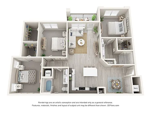 Floor plan C1