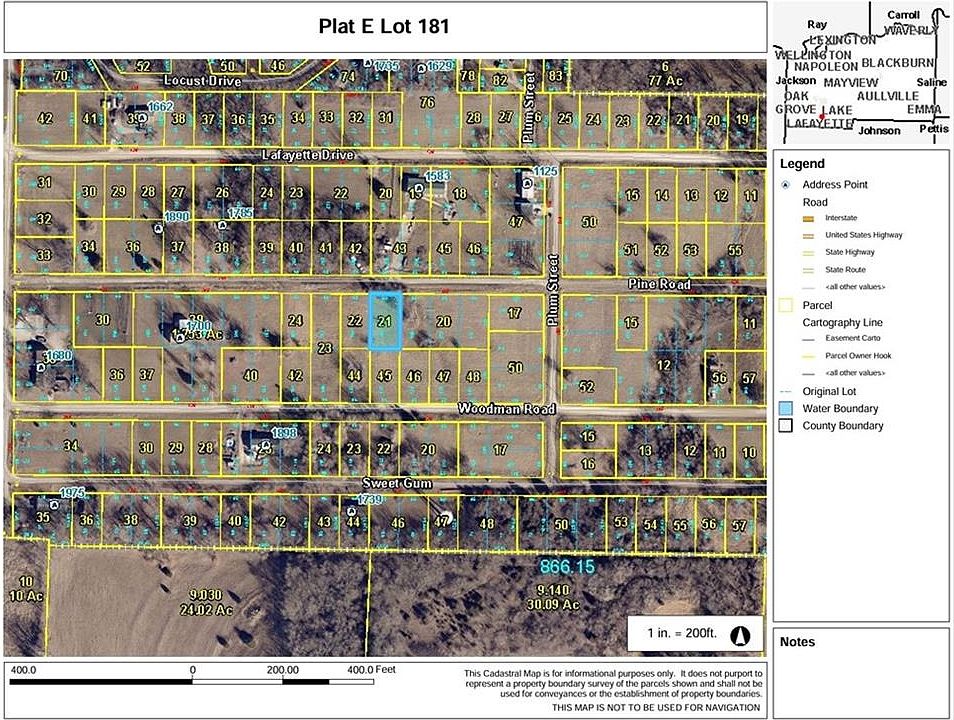 1st image of Plat East Pne Lot 181