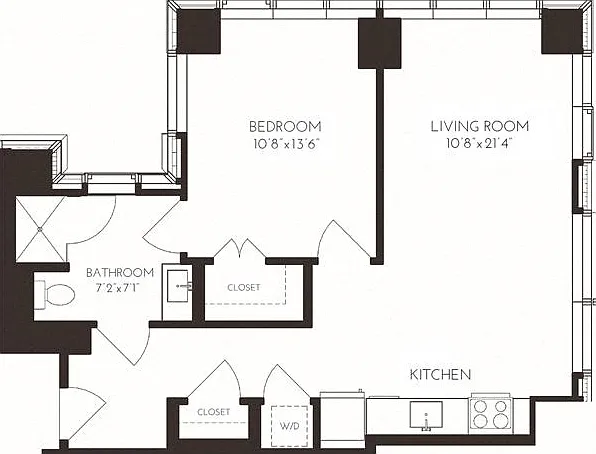 VIA Seaport Residences — Photo 64