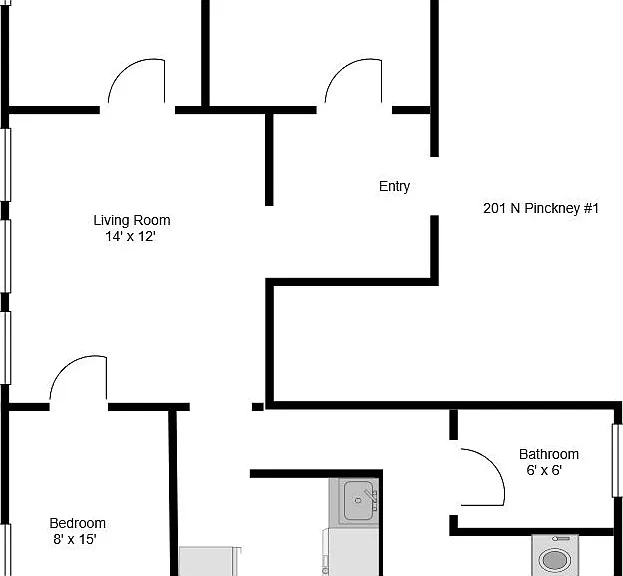 201 N Pinckney St #1-STREET201 — Photo 15