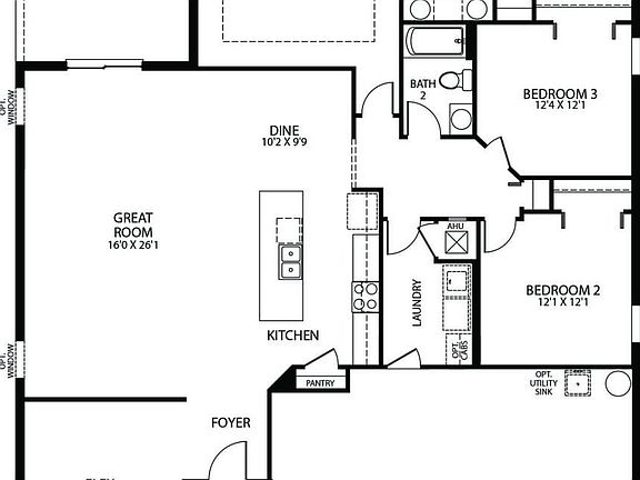 Elevation A - 1st Floor