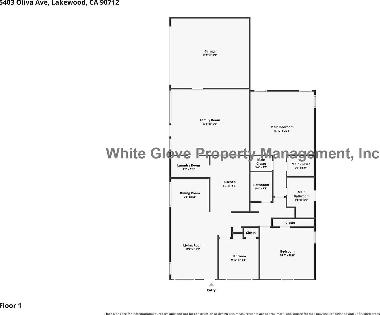 Beautiful 3 Bedroom Lakewood Home with Updated Kitchen — Photo 2