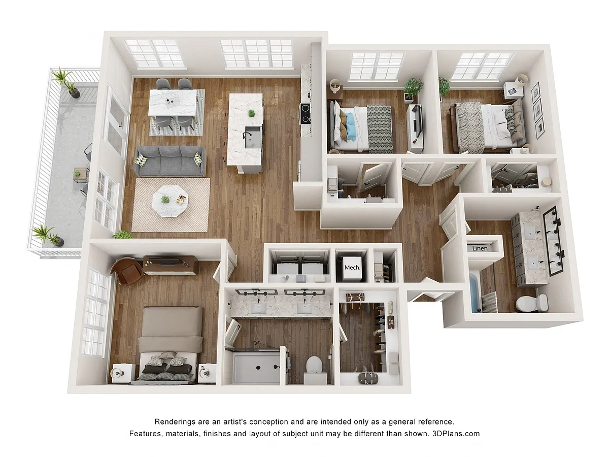 Floor plan C1