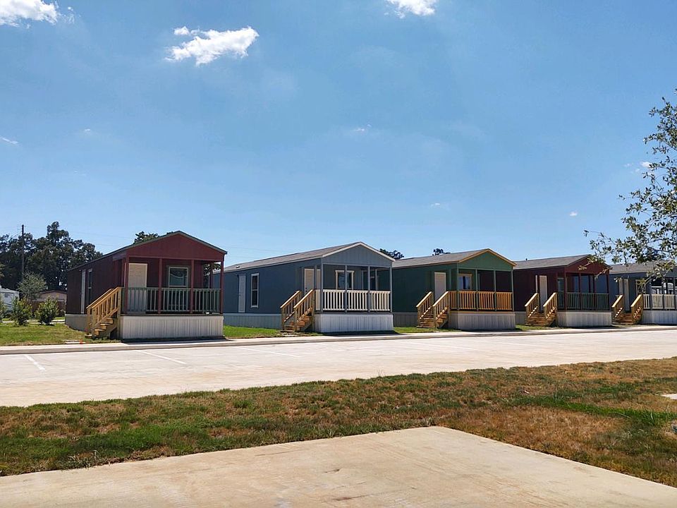 7 Available Tiny Homes situated in a country setting at Leisure Lane RV Resort Pinehurst