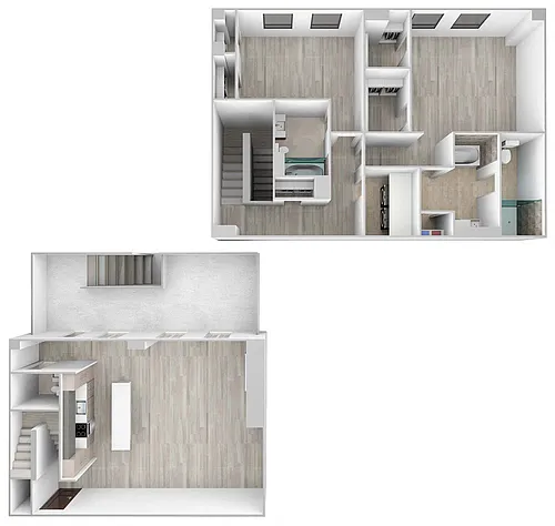 Floor plan 71 E. Banks St. (2BR/2.5BA)
