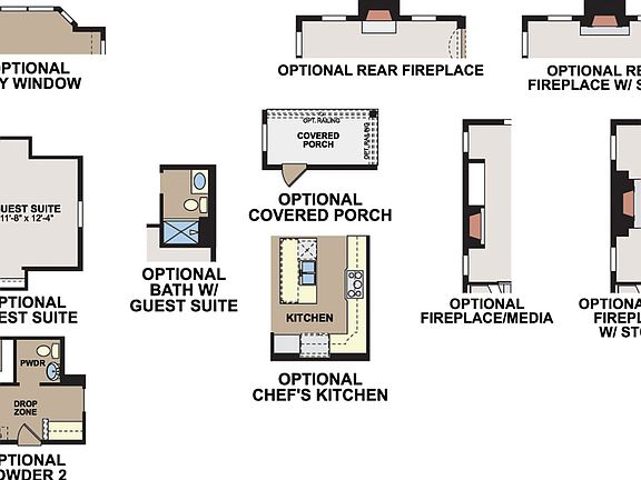 Thompson First Floor Options