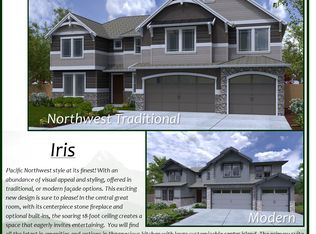 Iris Plan, The Highlands at Whipple Creek, Ridgefield, WA