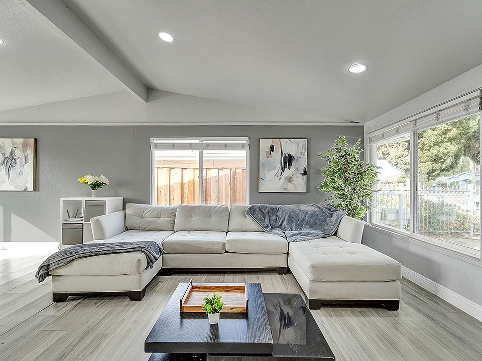 Huge couch in living room